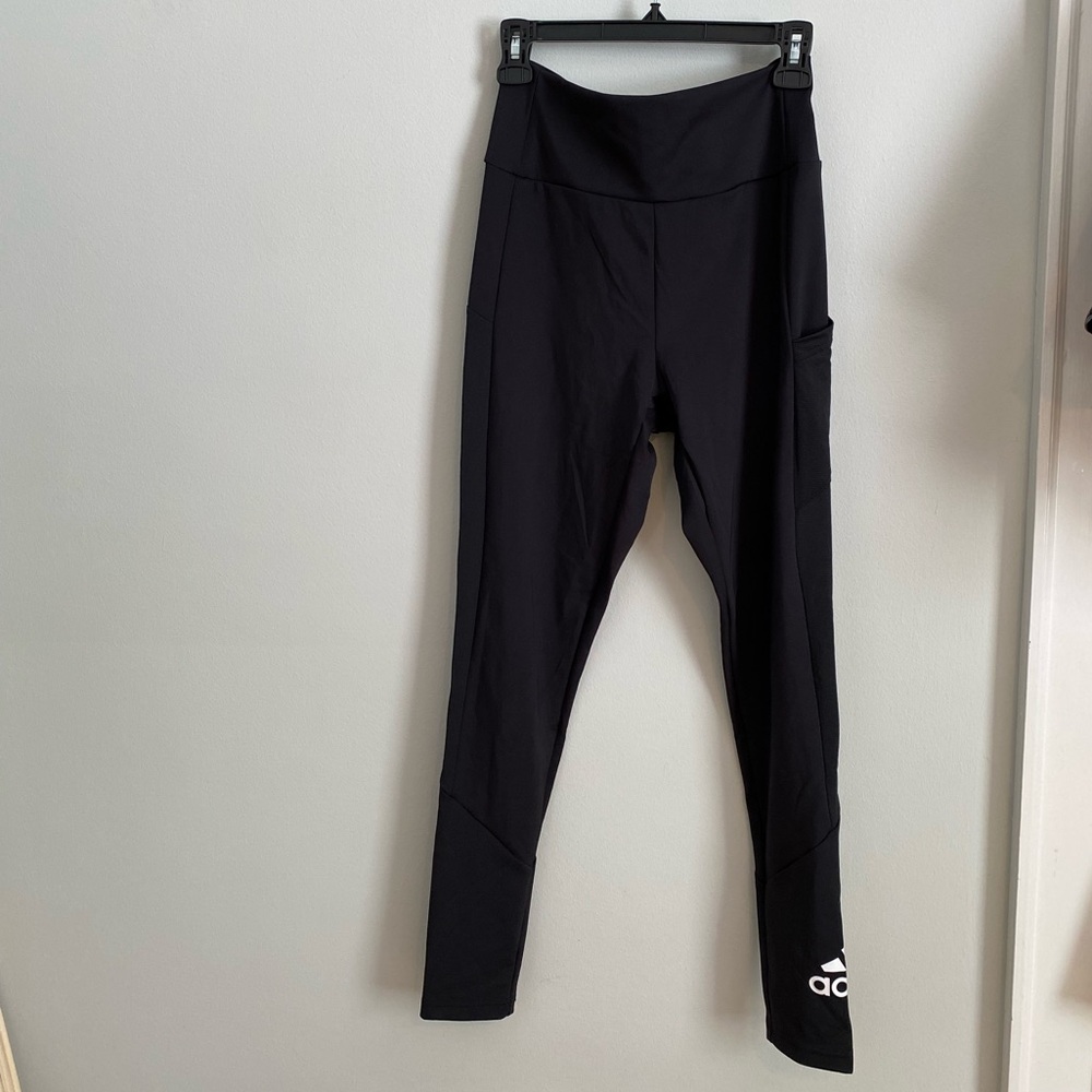 Adidas Black Leggings with Logo